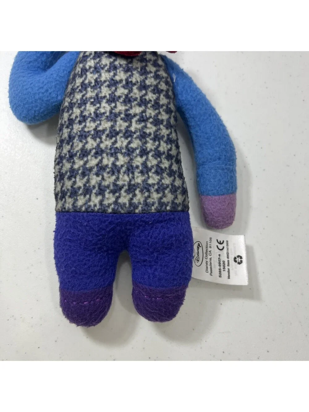 Disney Pixar Inside Out Fear Plush 15” Stuffed Toy Pixar Purple Emotion original